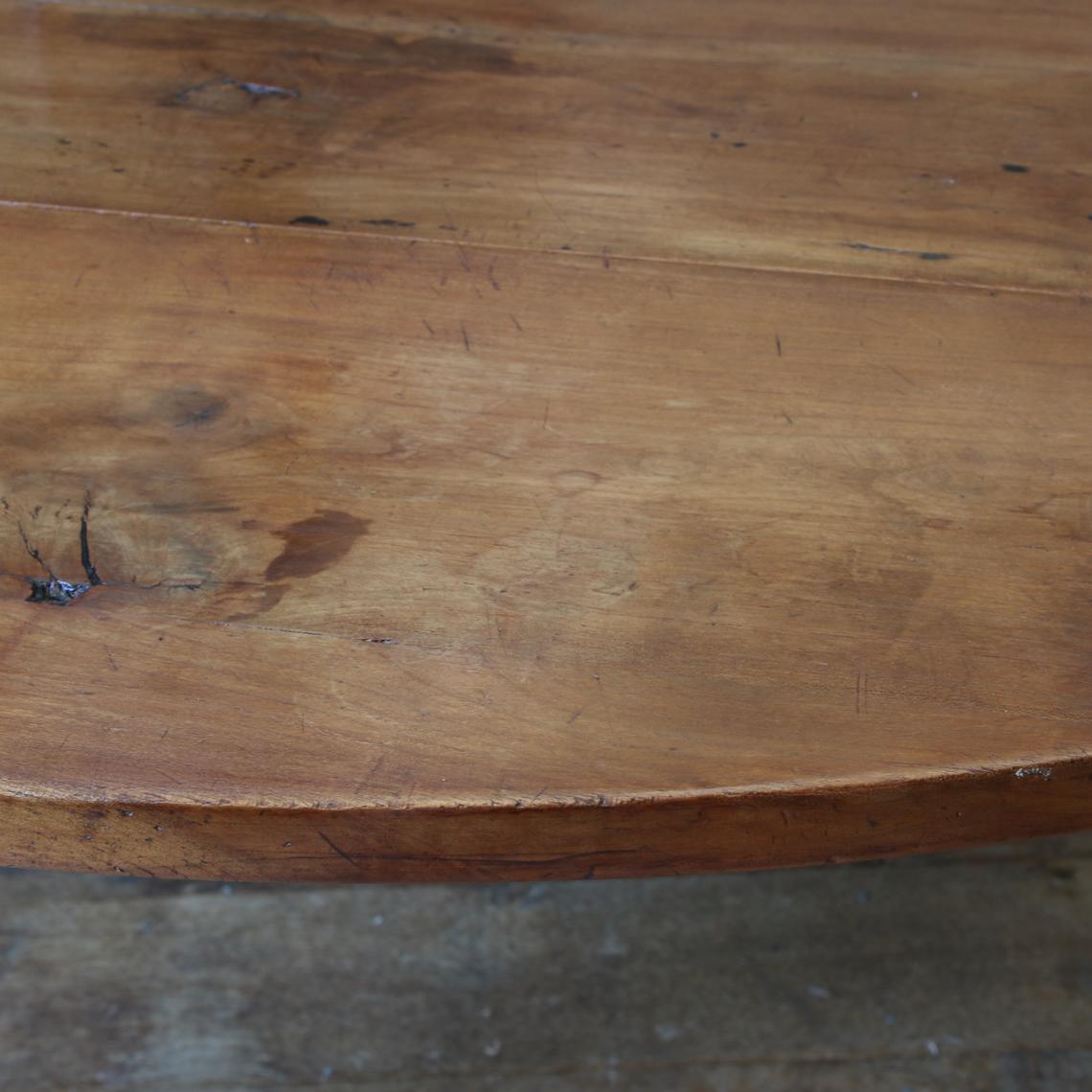 French Cherrywood DropSide Dining Table