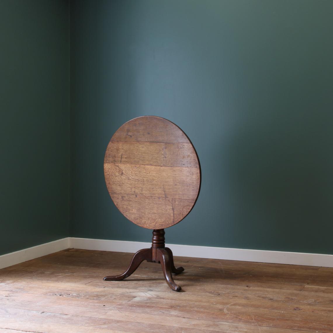 An English Oak Wine Table