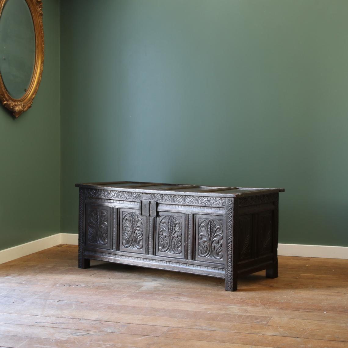 Jacobean Oak Coffer