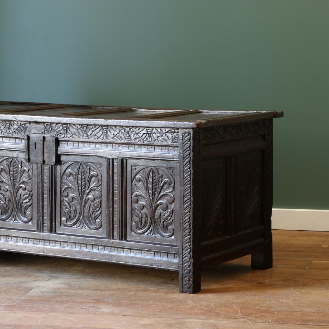 Jacobean Oak Coffer