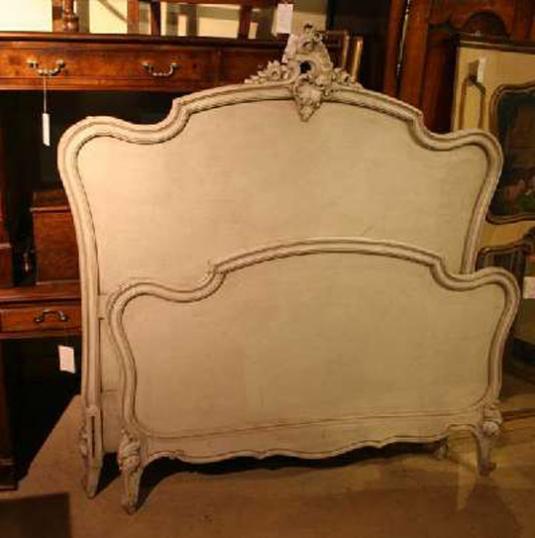 19th century Painted French Bed
