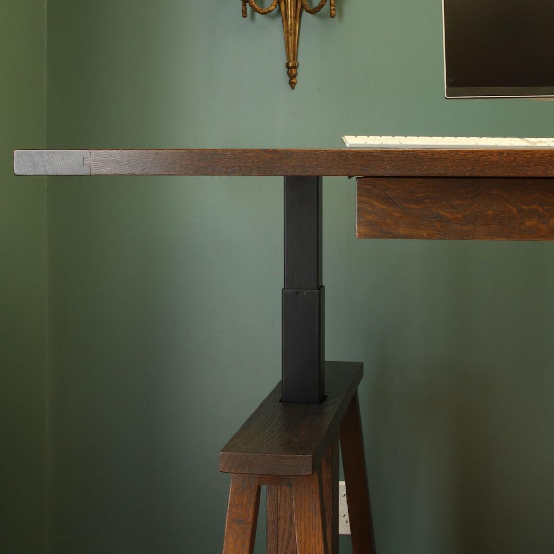 JS Edition Raise & Lower Trestle Desk// JS Editions