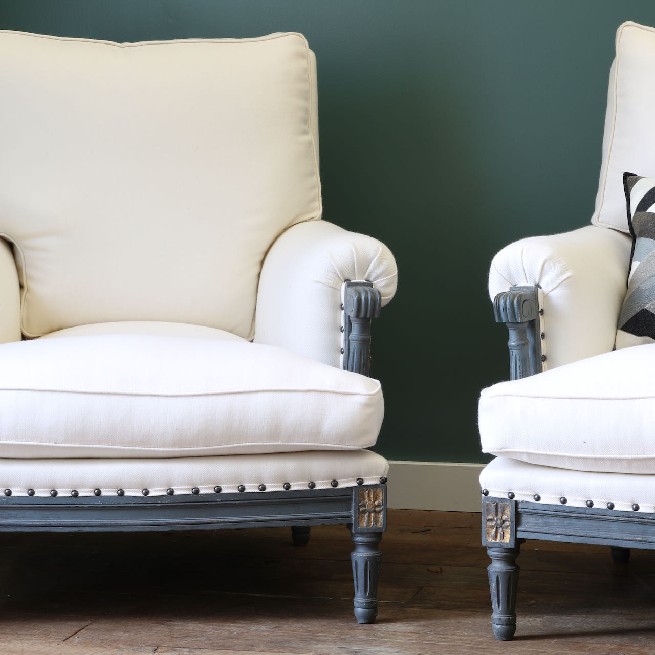 Pair of Swedish Armchairs 