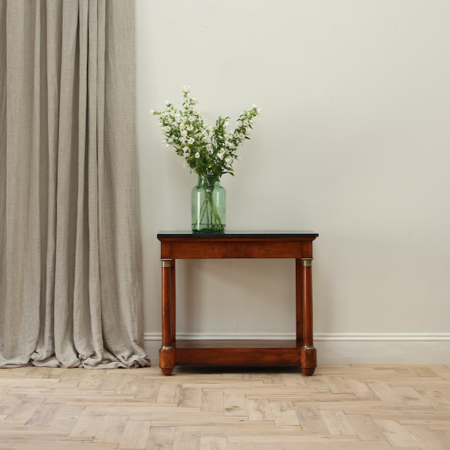 Walnut Console Table