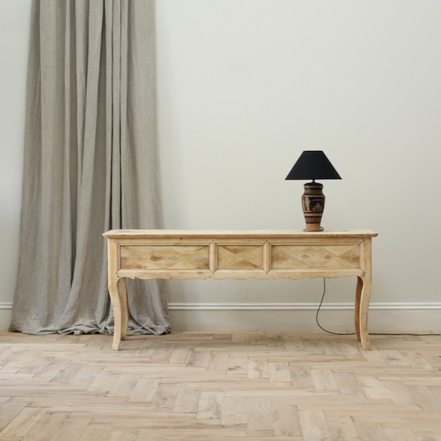 Bleached Louis XV Side Table