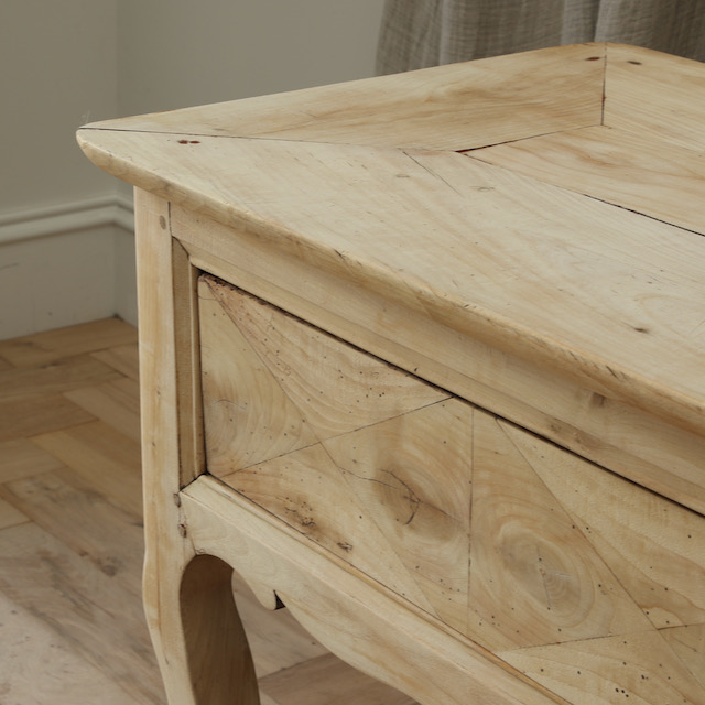 Bleached Louis XV Side Table