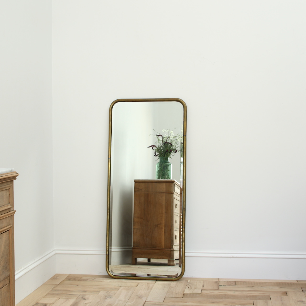 Brass Mirror