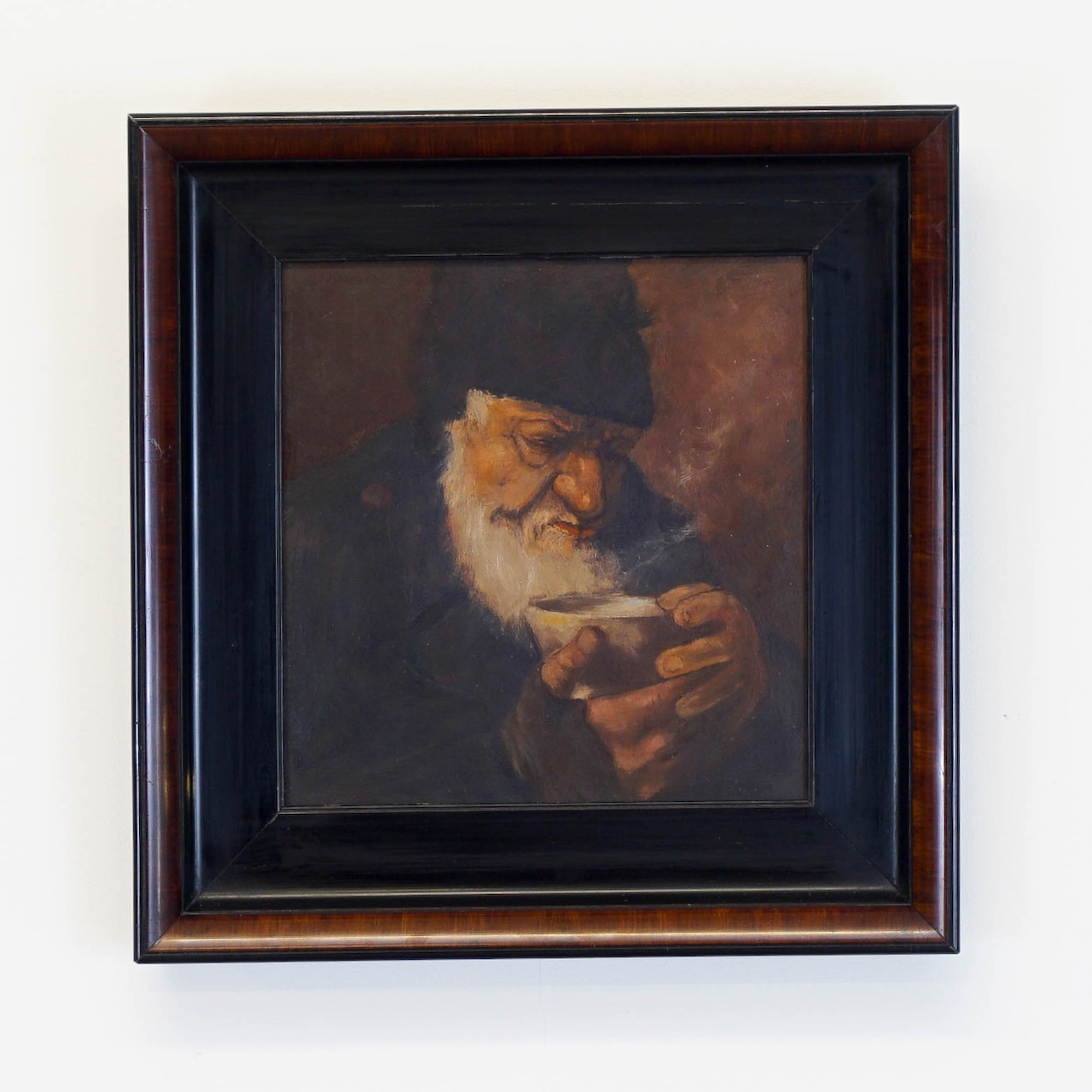 131-20 - Oil Painting of Bearded Man