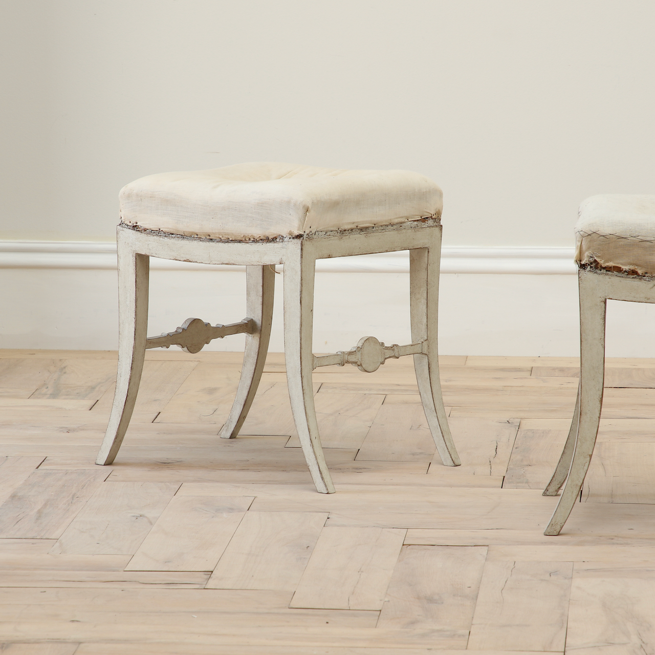 Pair of Swedish Stools