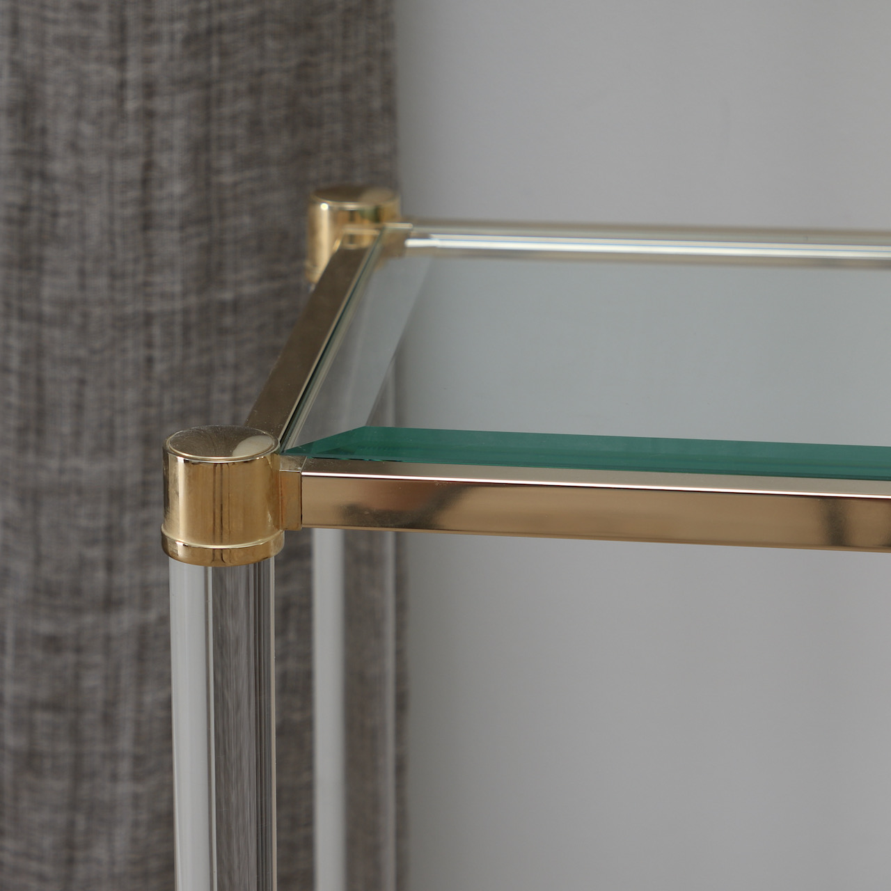 Lucite Console Table