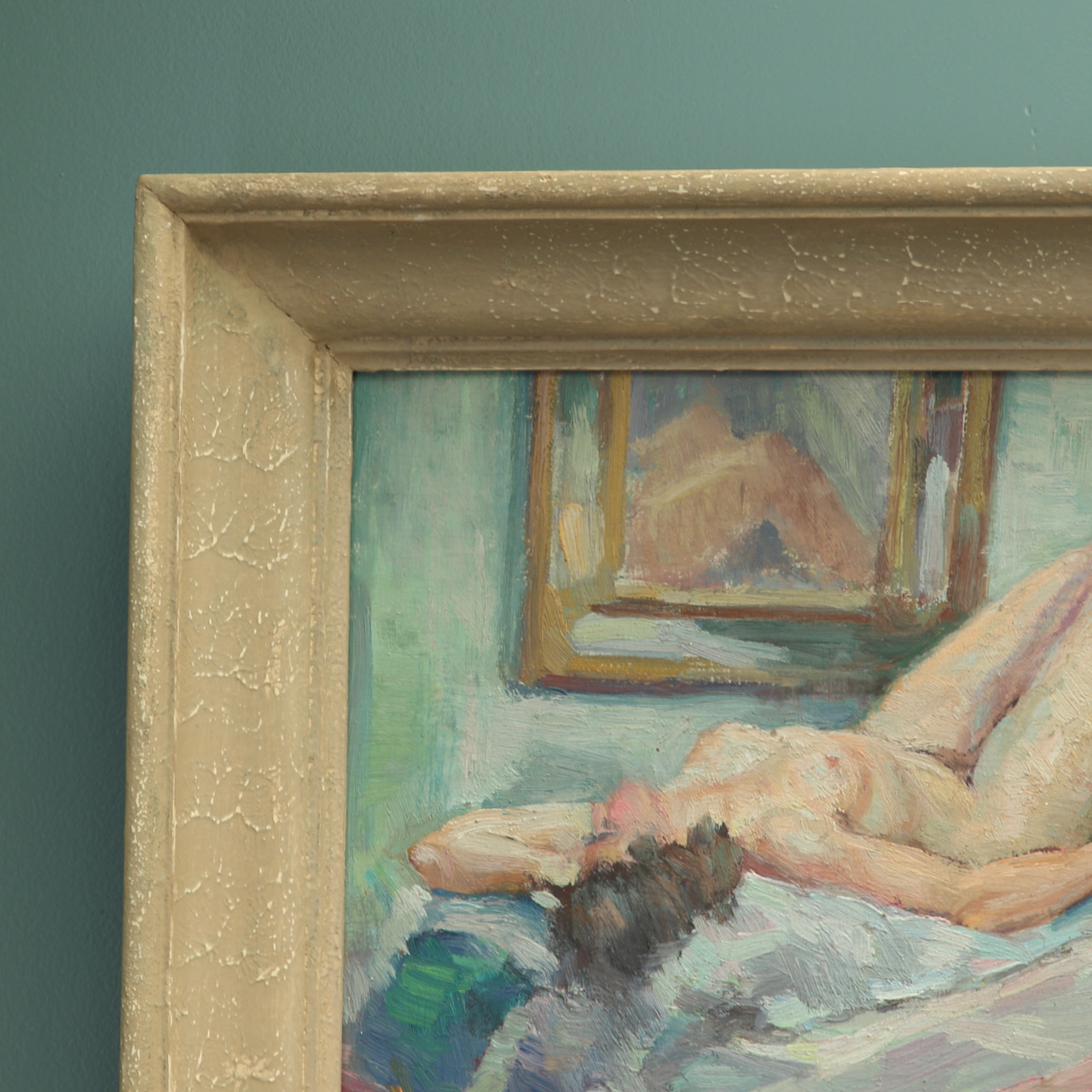 Female Nude - Oil on Canvas