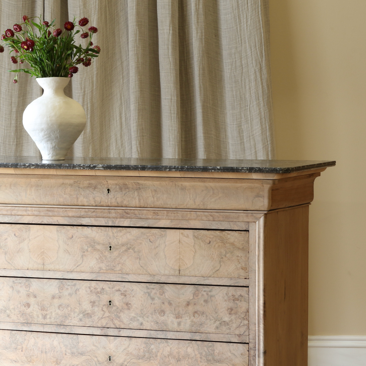 Bleached Walnut Commode