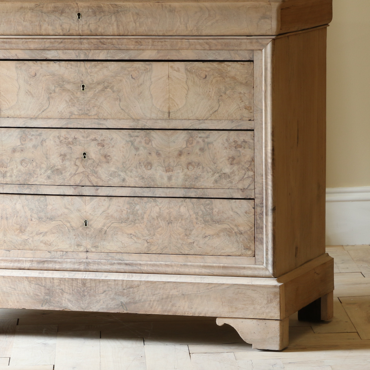 Bleached Walnut Commode