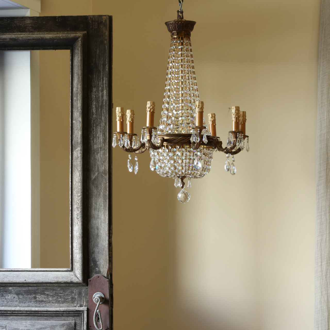 Pair of French Chandeliers