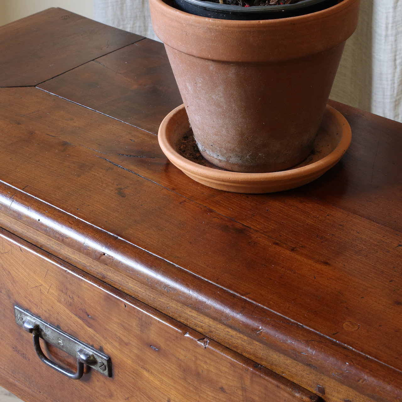 Three Drawer Side Table