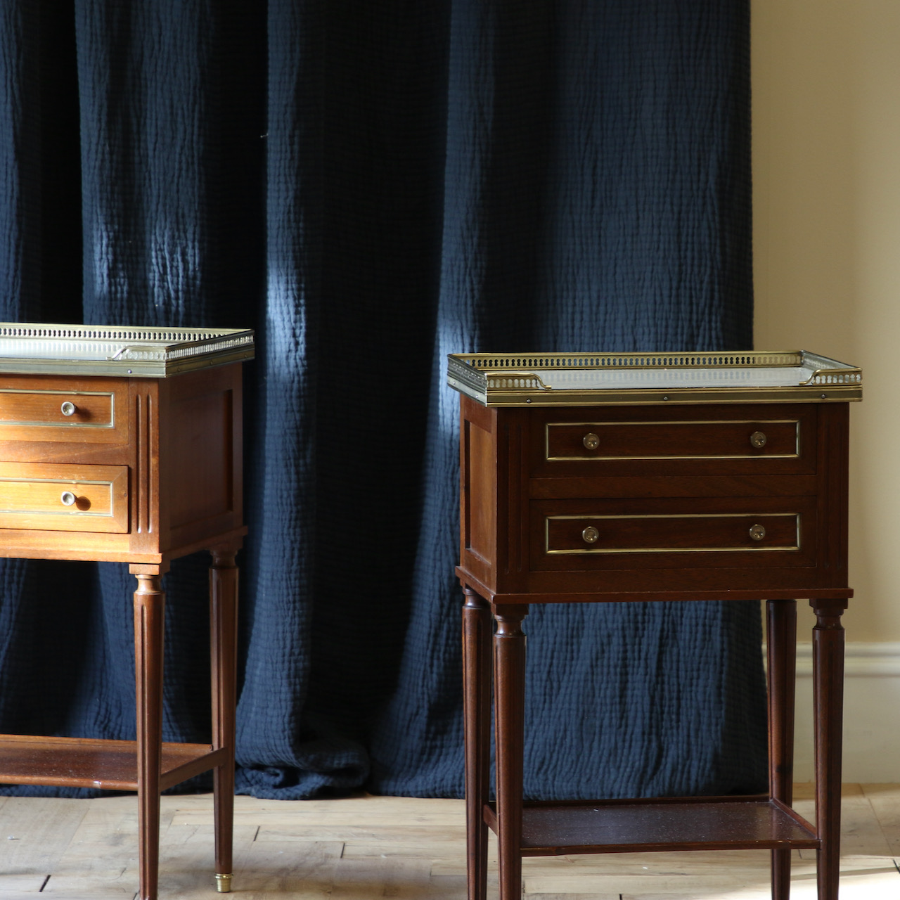 Pair of Louis XVI Bedsides