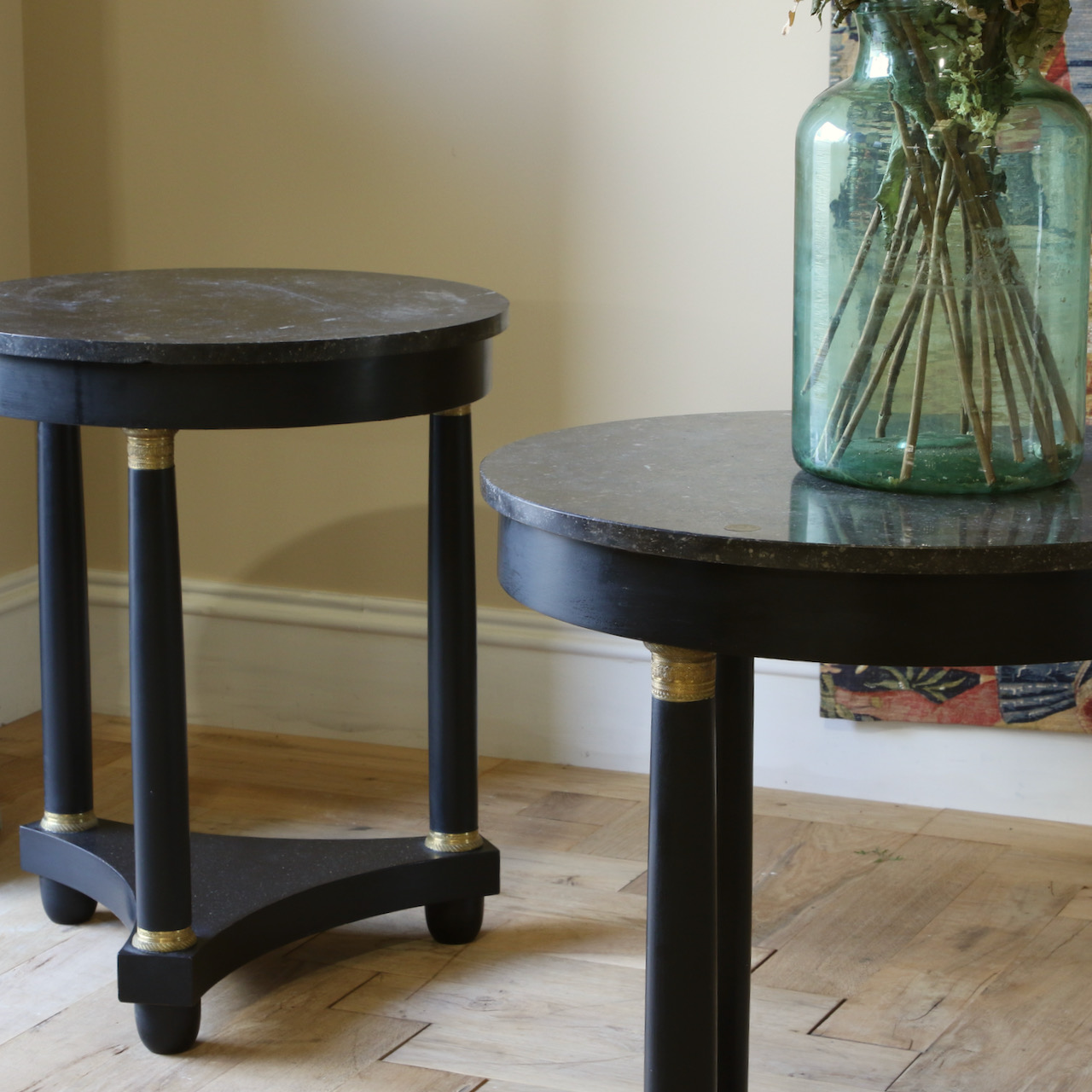 Pair of Empire Occasional Tables