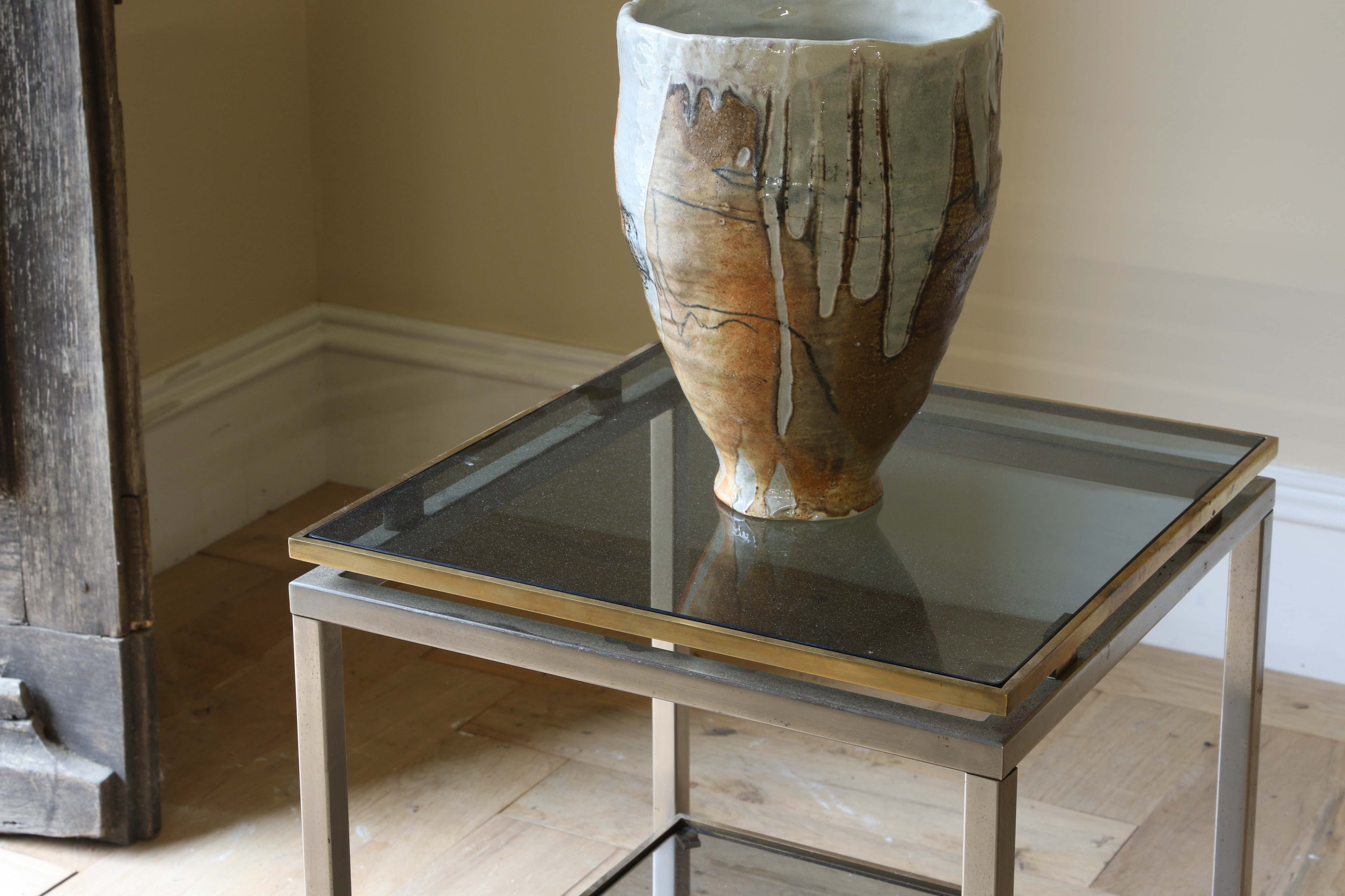 Pair of Glass Coffee Tables