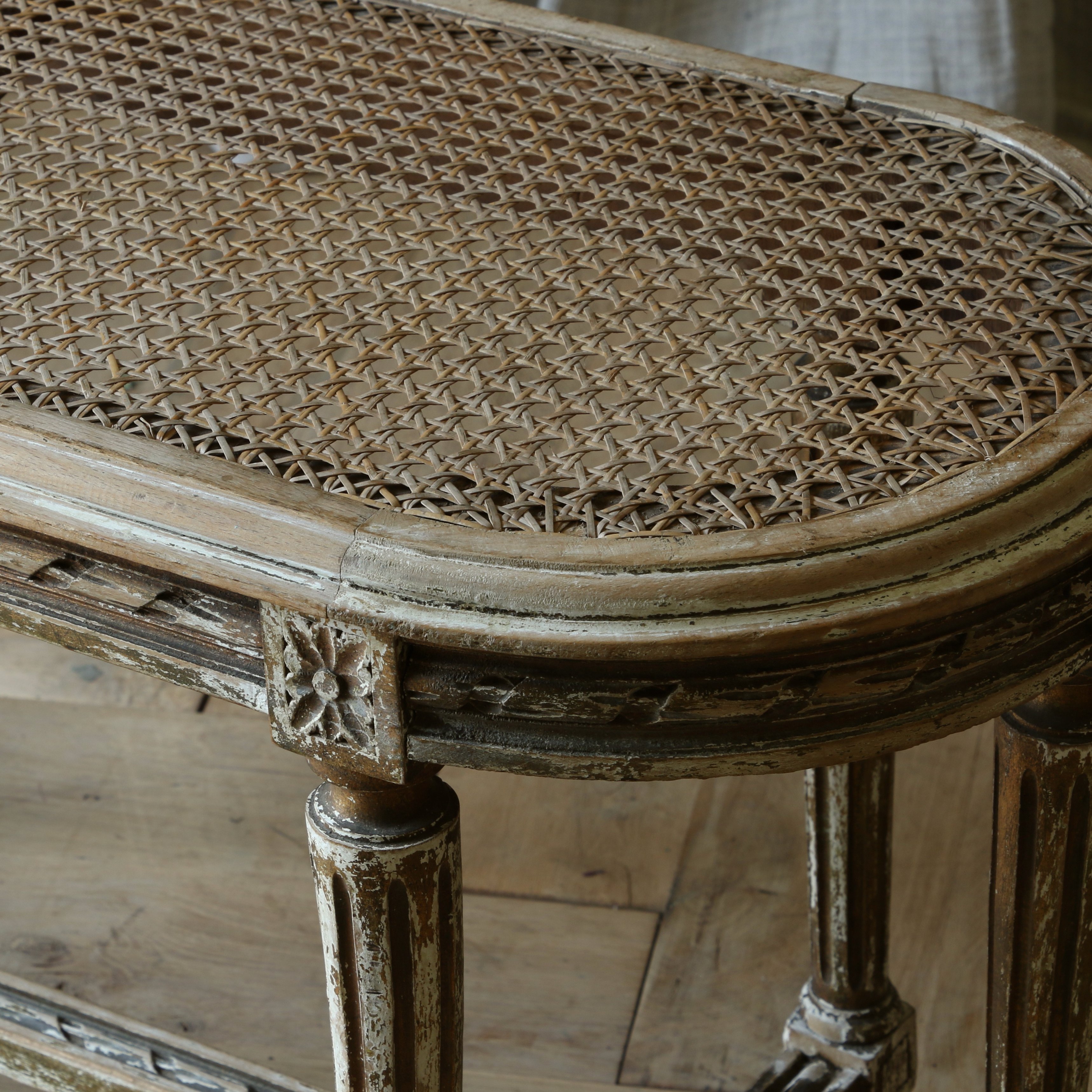 Louis XVI Cane Stool