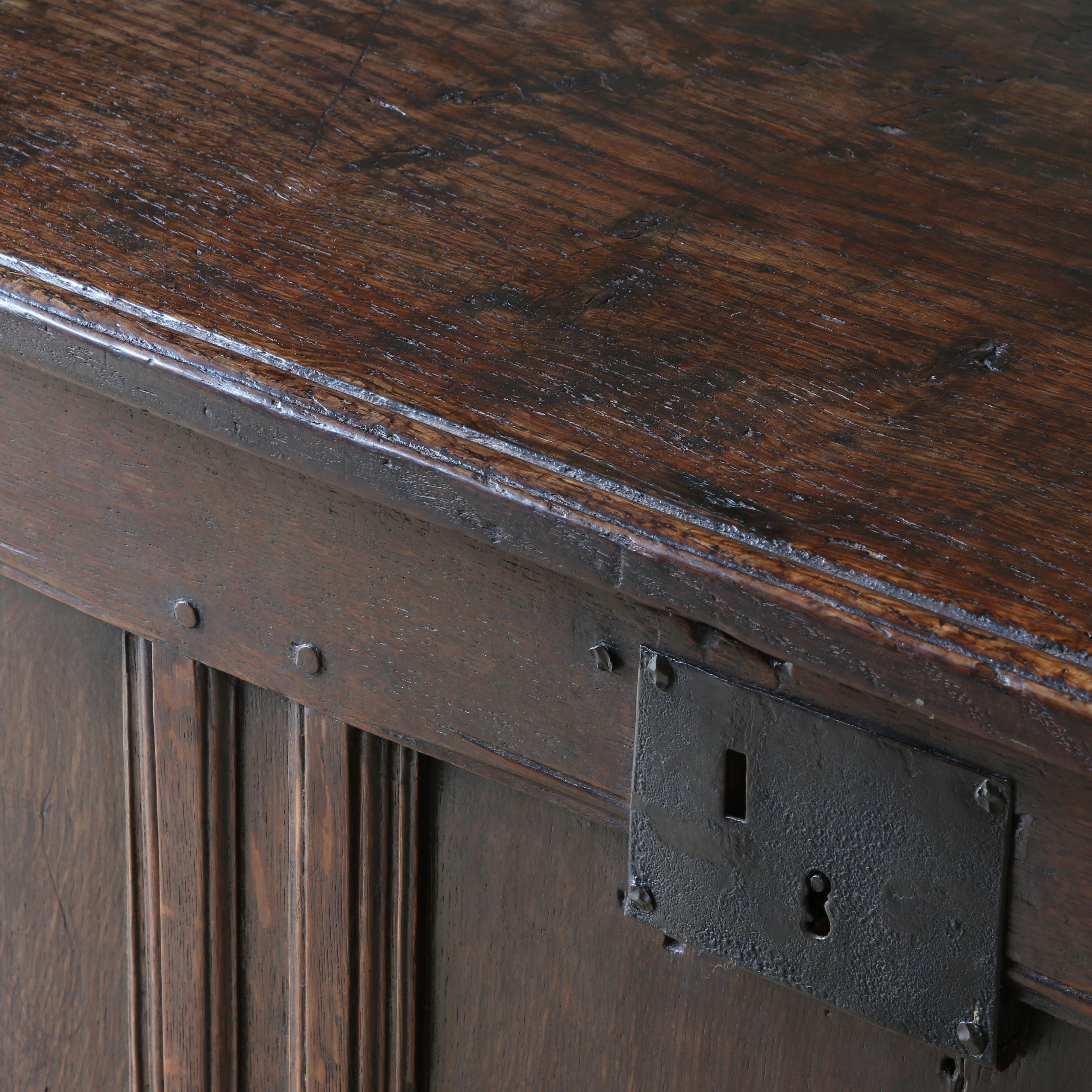 Ancient English Oak Coffer