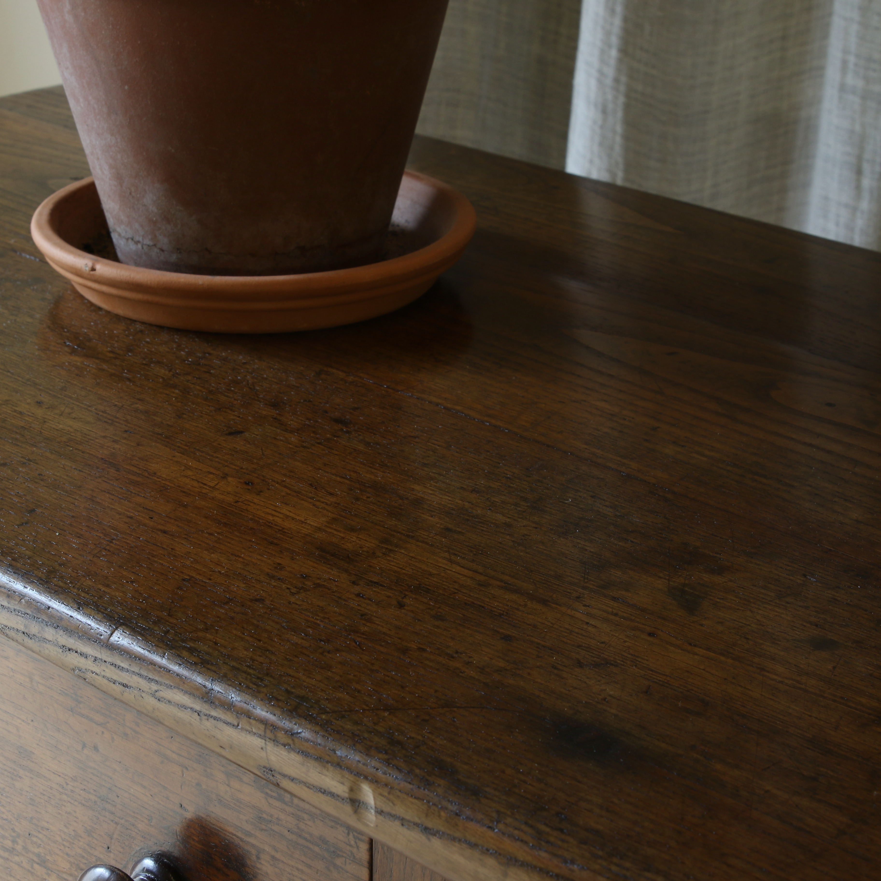 Two Drawer Side Table