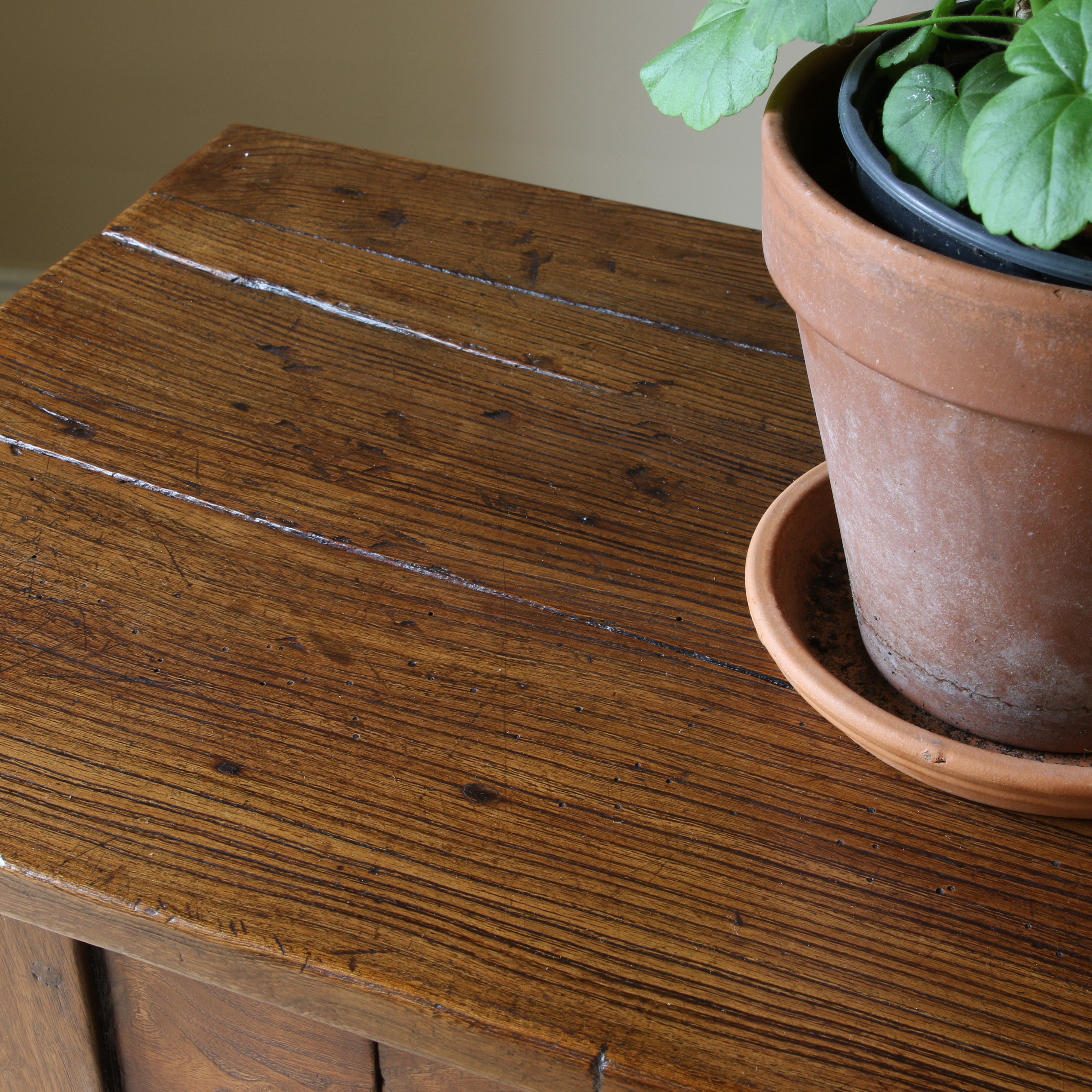 Two Drawer Side Table