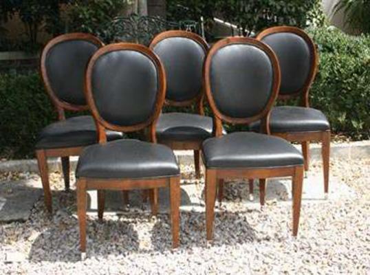 Set of Spoonback Dining Chairs