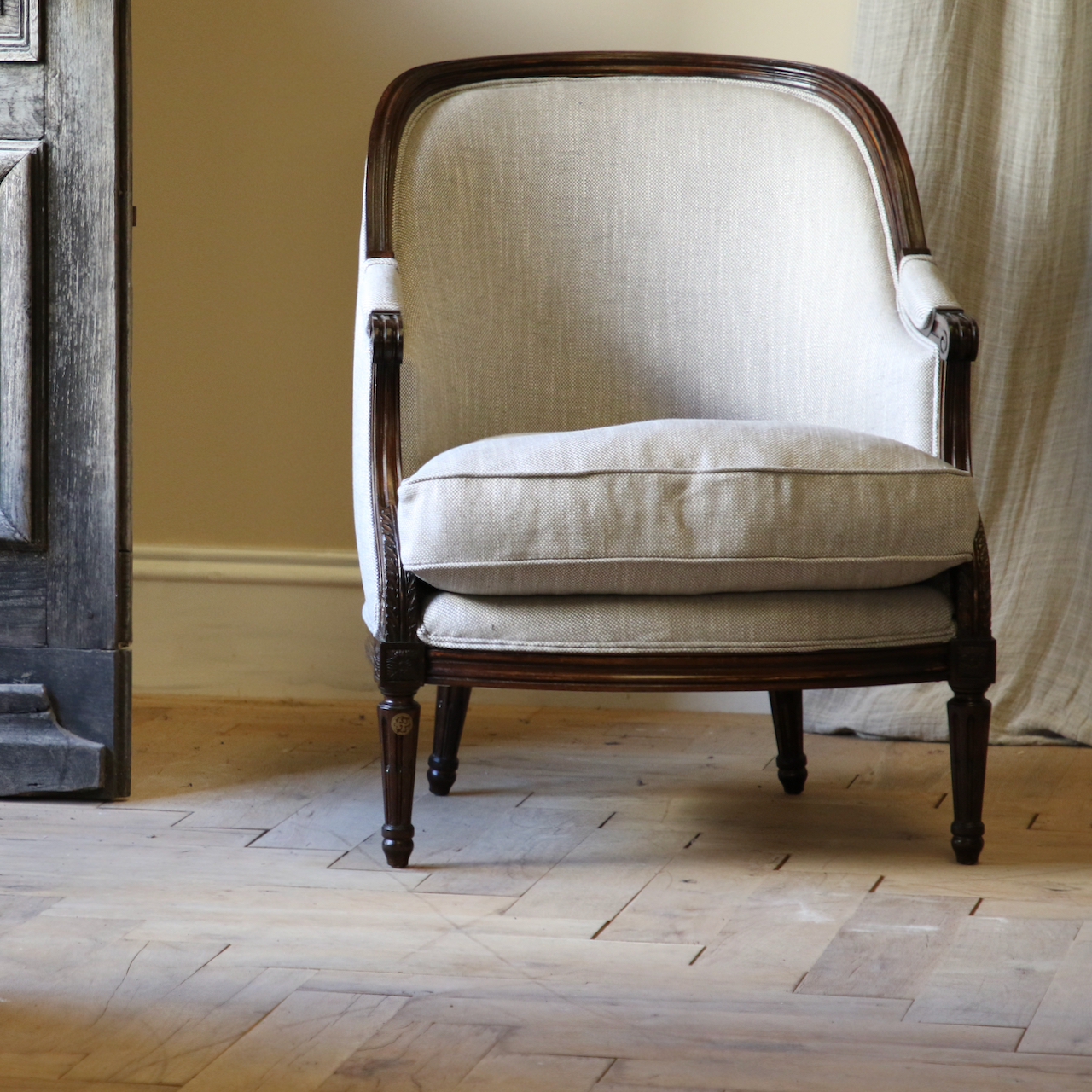 Pair of French Fauteuils