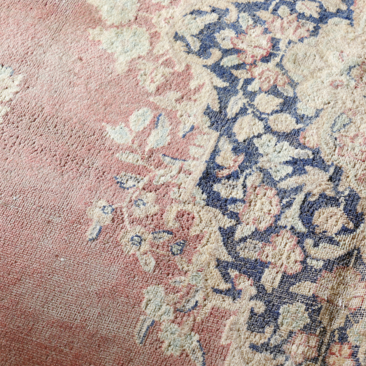 Kerman Rug / Rose and Navy