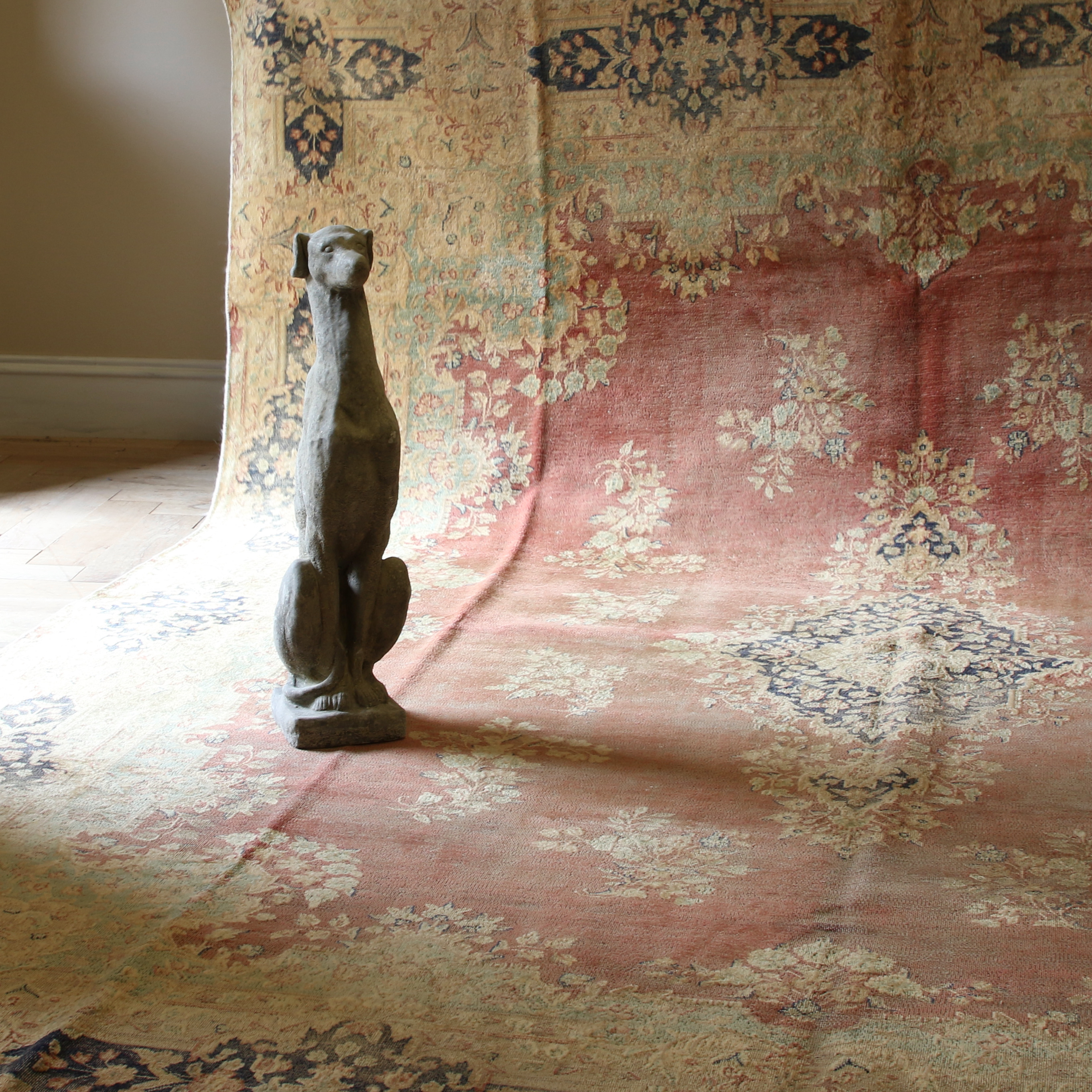 Kerman Rug / Rose and Navy