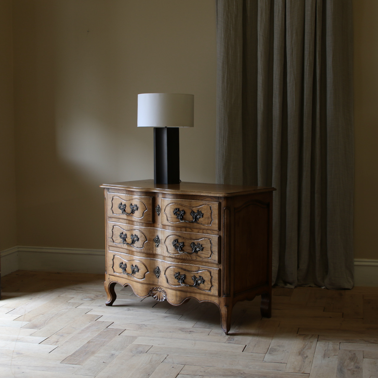 Walnut Louis XIV Commode