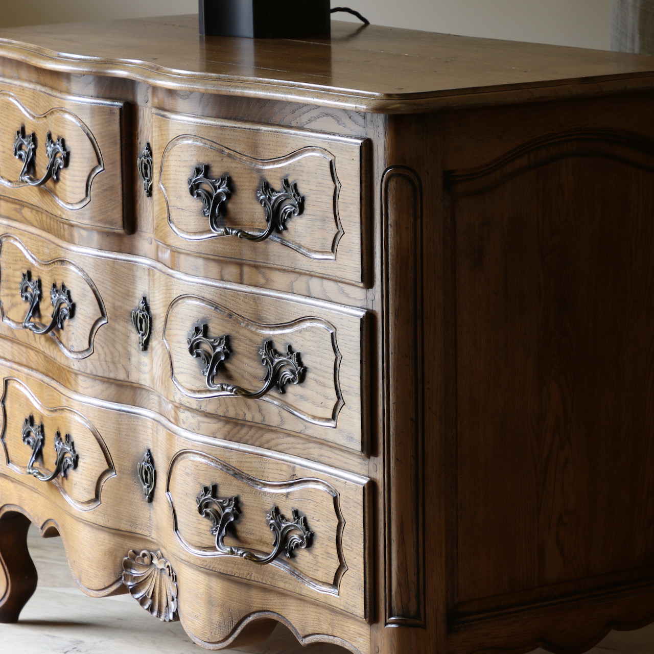 Walnut Louis XIV Commode