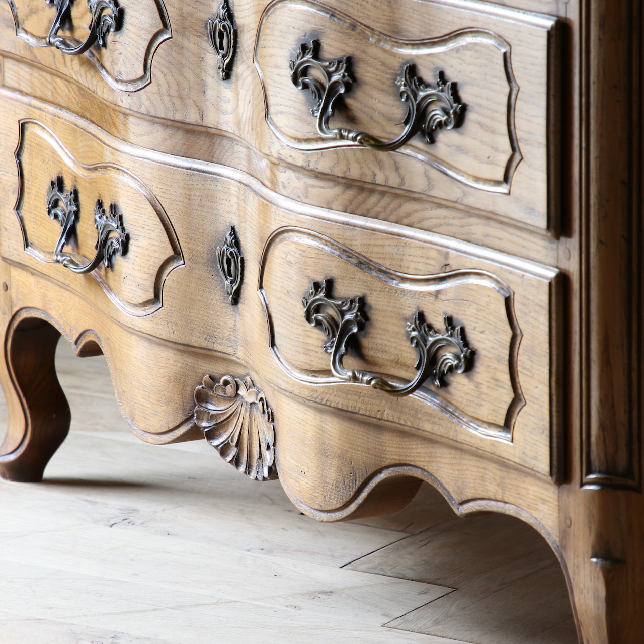 Walnut Louis XIV Commode