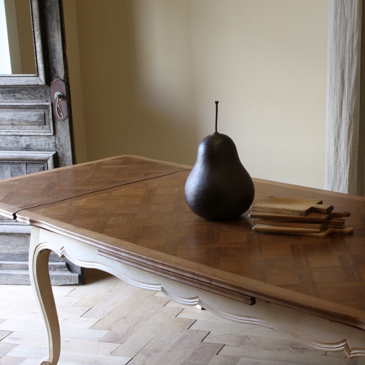 Parquet Dining Table