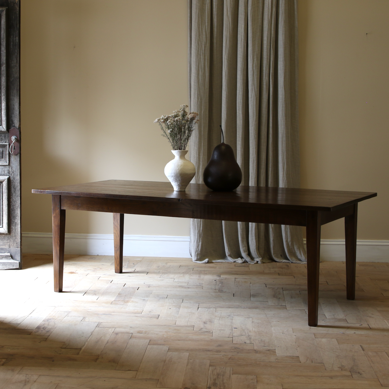 136-31 - Tapered Leg Dining Table // Length 2.2m