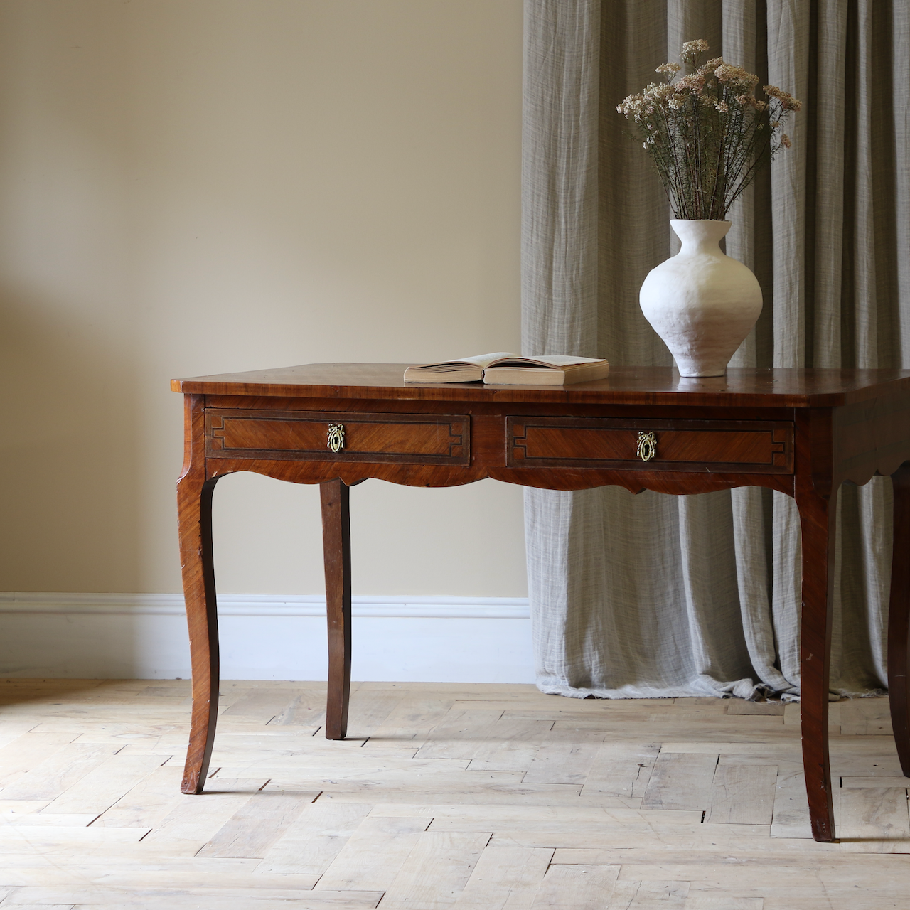 Louis XV Marquetry Desk