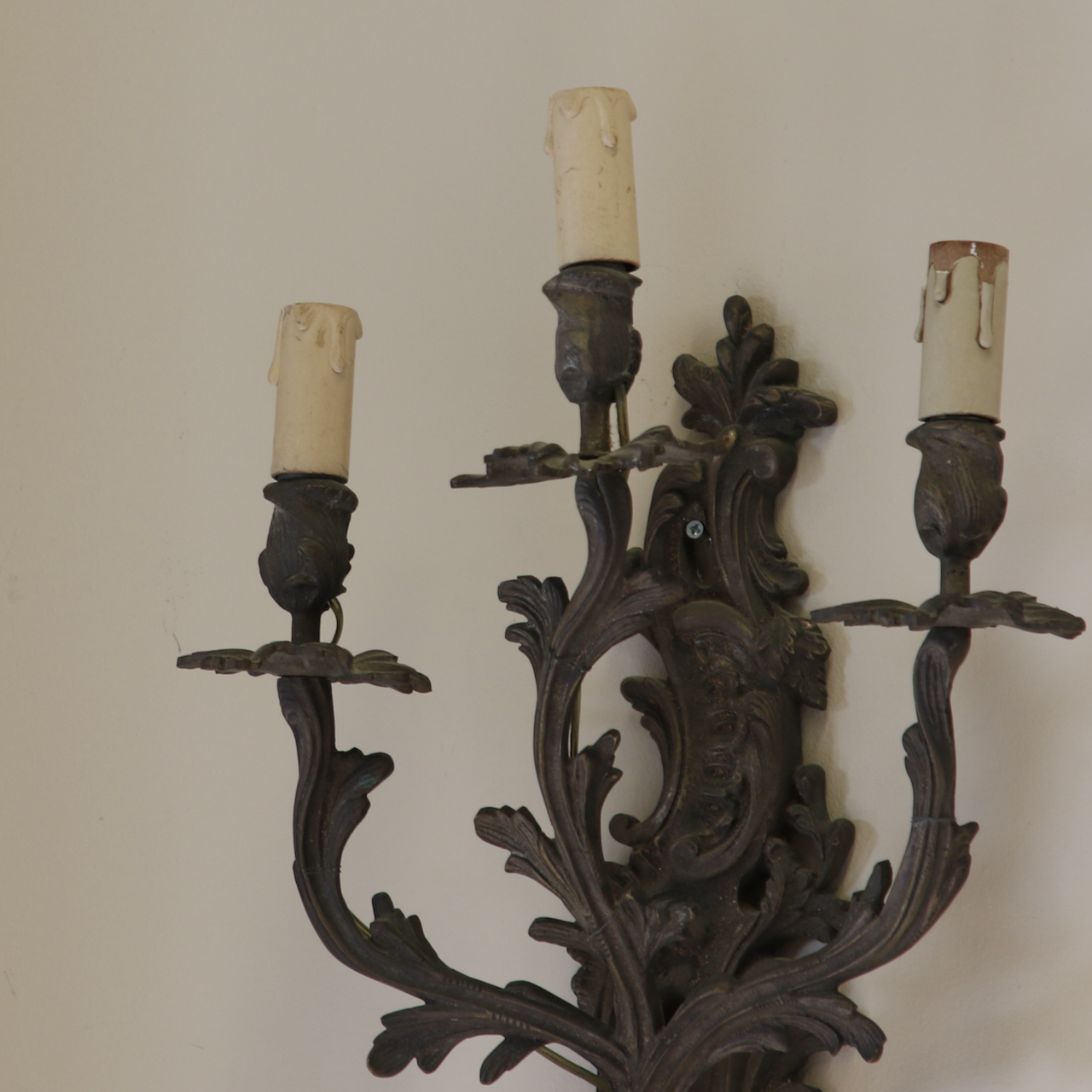 A Pair of Old Louis XV Wall Sconce
