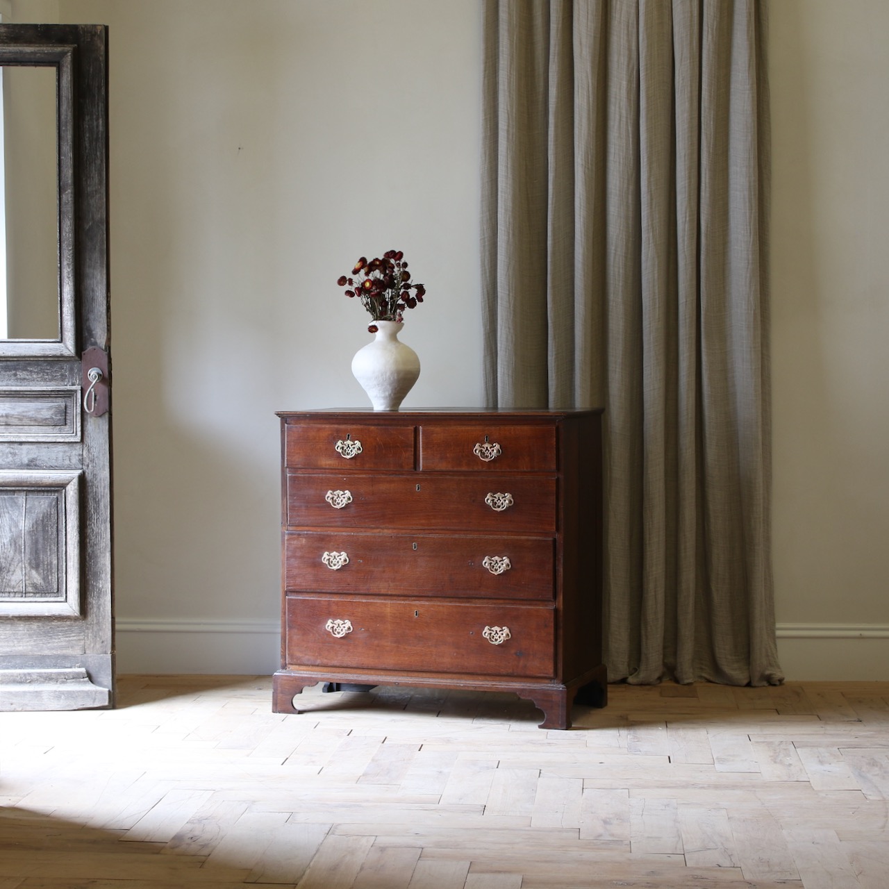 George II Oak Chest of Drawers