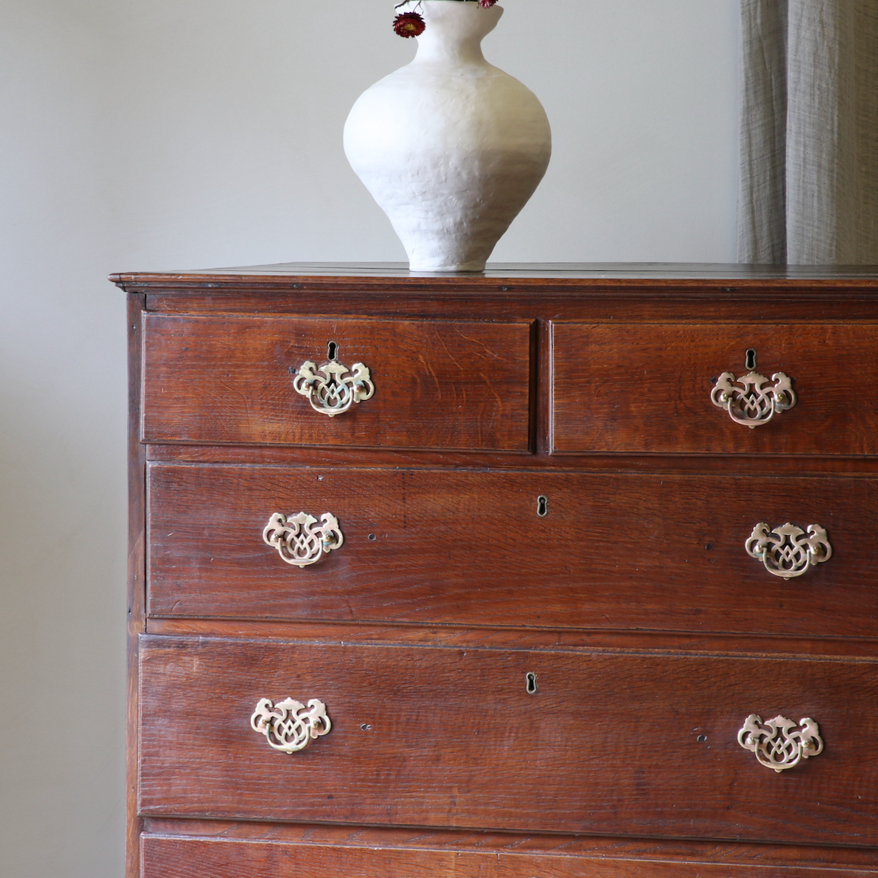 George II Oak Chest of Drawers