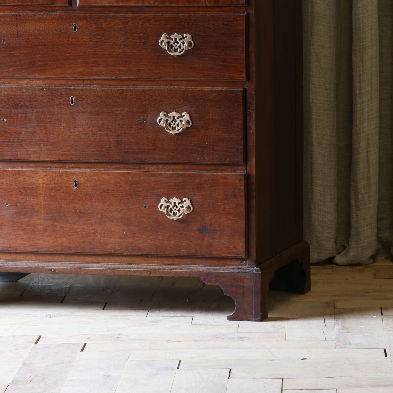 George II Oak Chest of Drawers