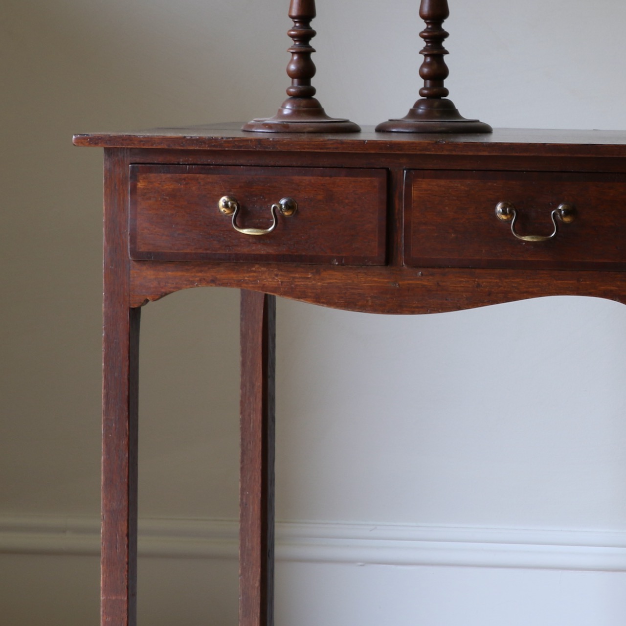 Two Drawer Side Table