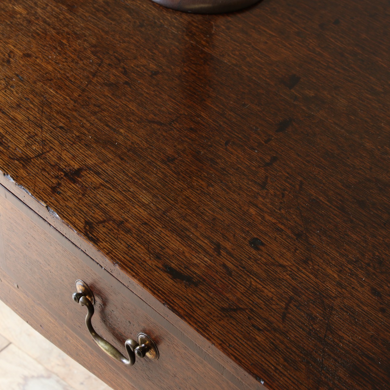 Two Drawer Side Table