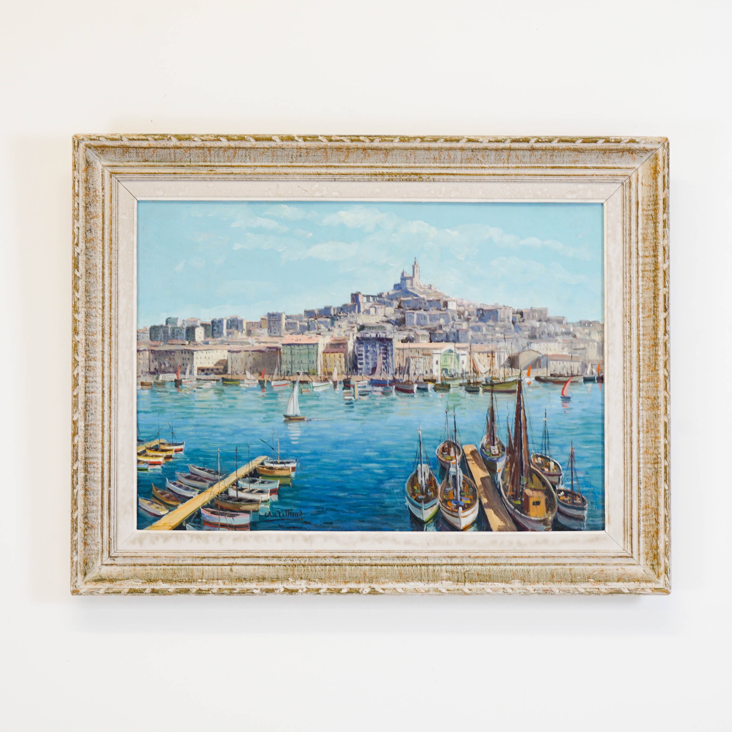 Oil Painting of Marseille