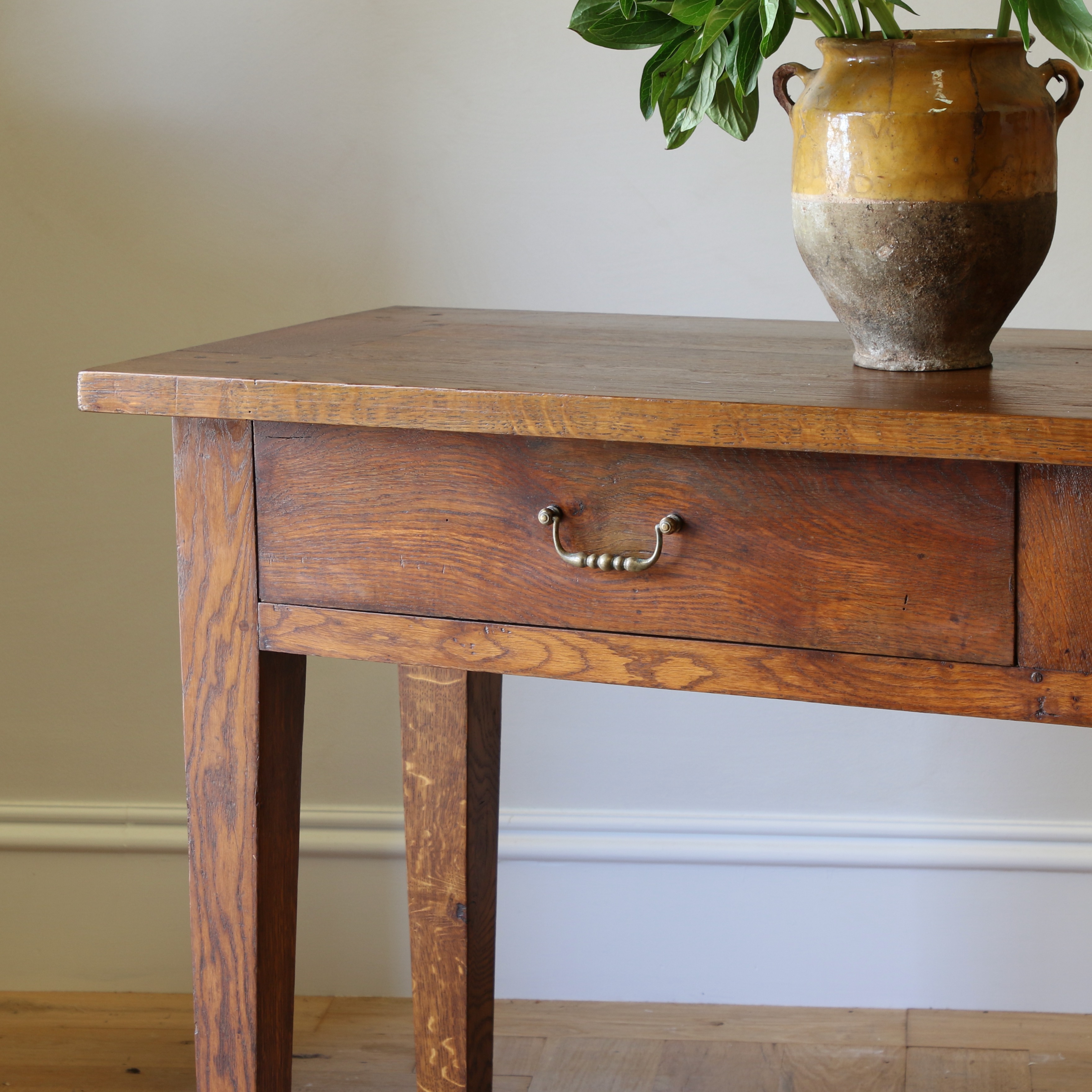 Three Drawer Side Table