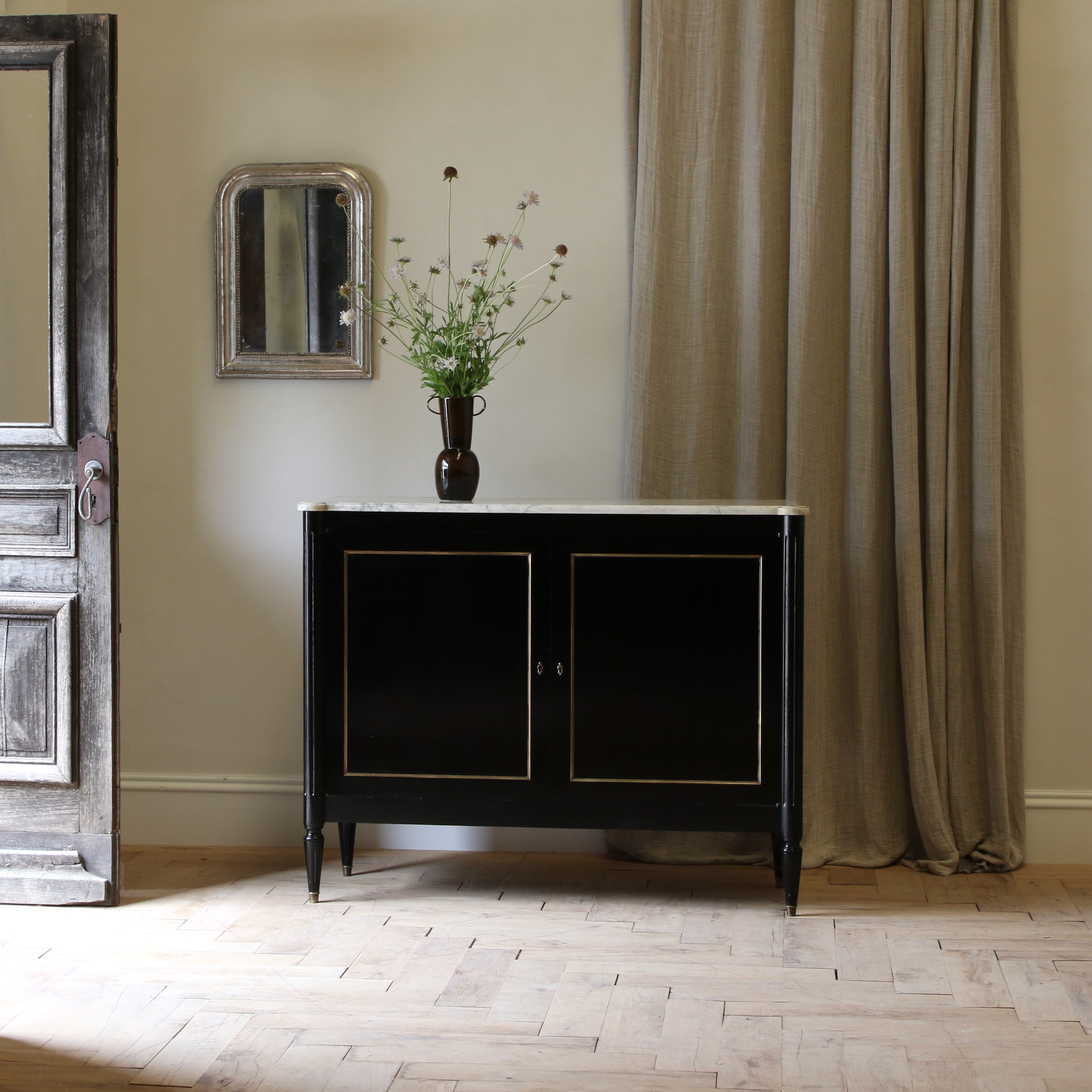 Ebonised Louis XVI Cupboard