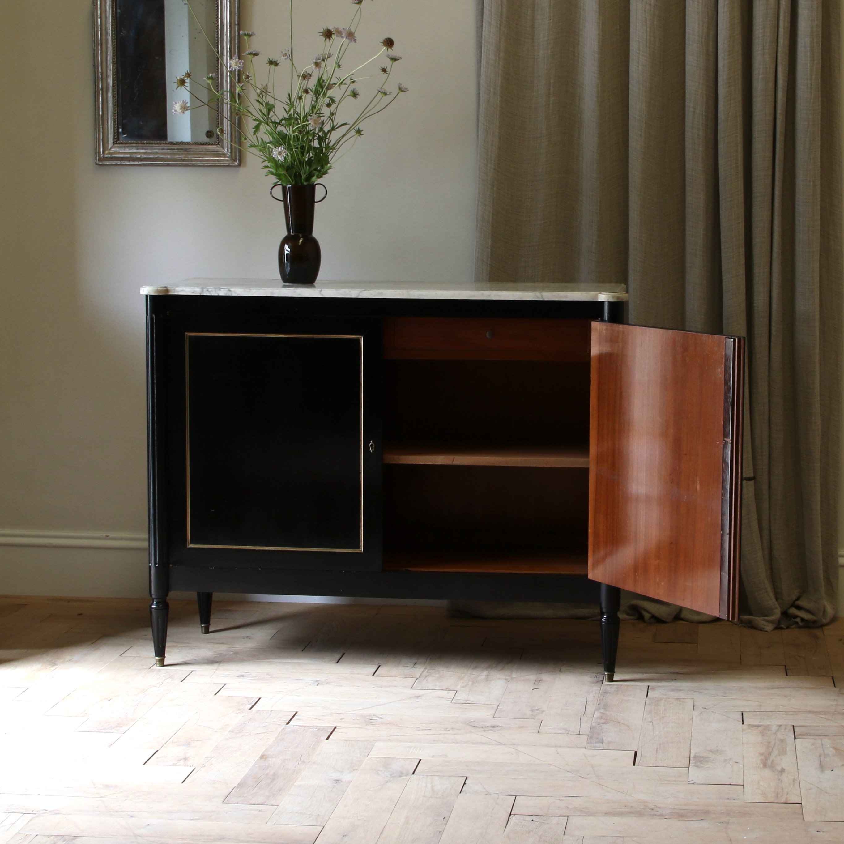 Ebonised Louis XVI Cupboard