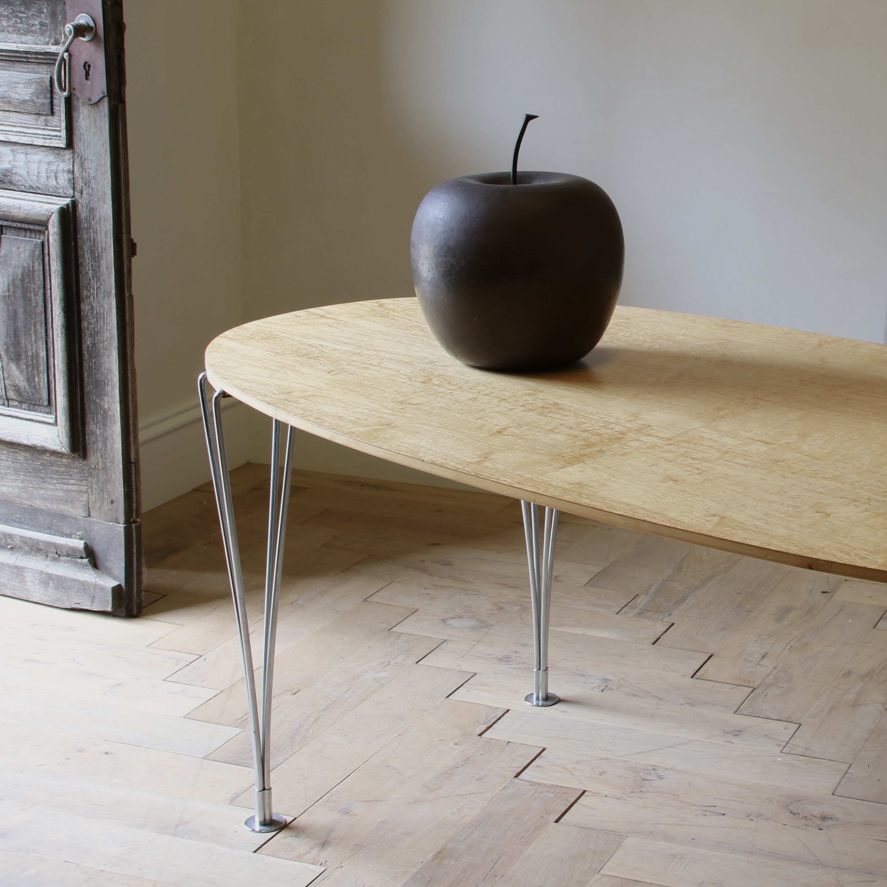 Mid-Century Oval Table // Length 1.8m