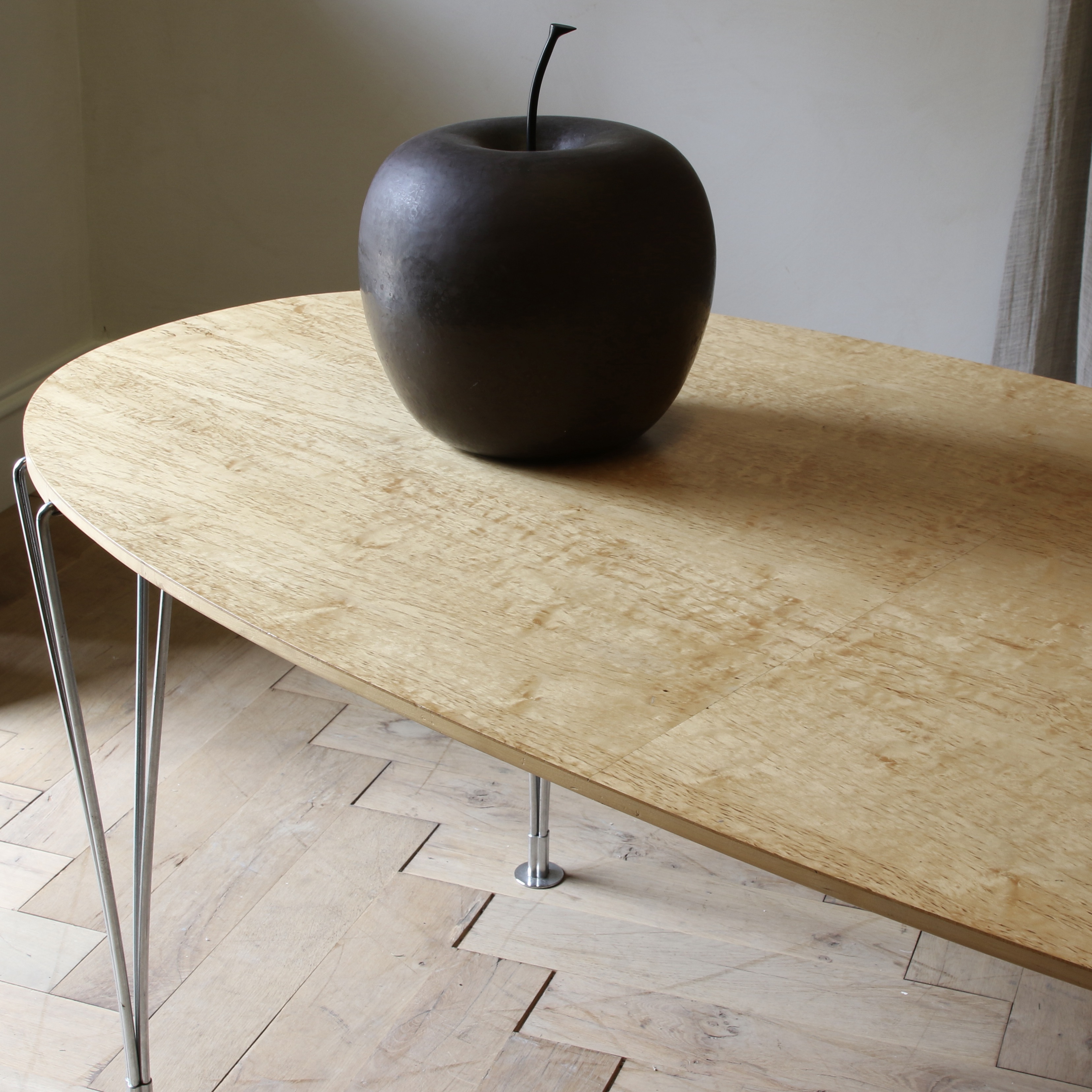 Mid-Century Oval Table // Length 1.8m