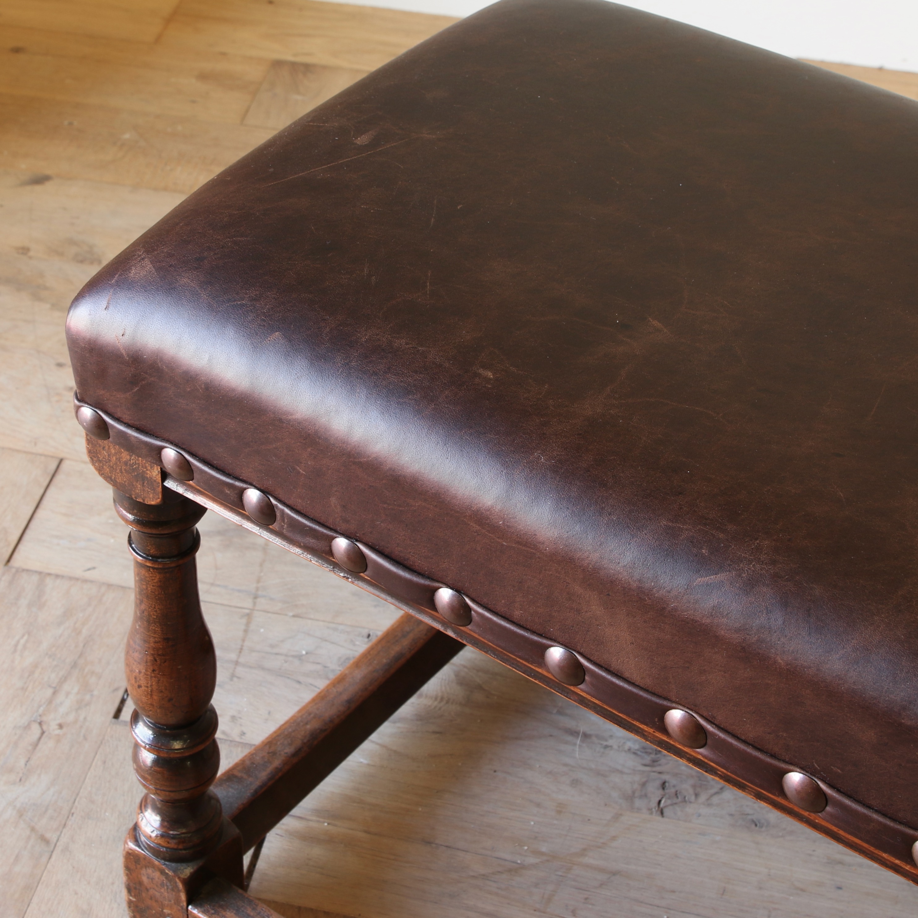 Leather Stool