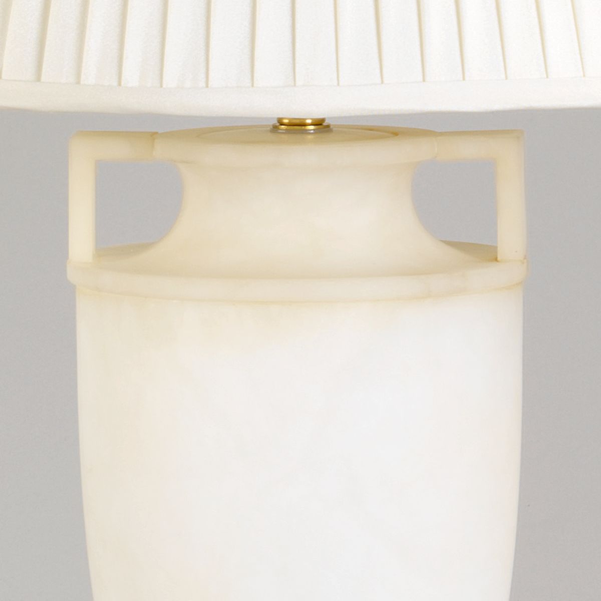 Etruscan Alabaster Urn Table Lamp / Vaughan
